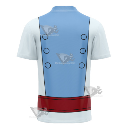 Legion Of Super Heroes Ferro Lad Blue Cosplay Football Jersey