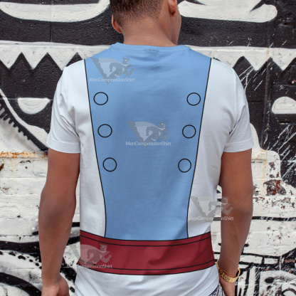 Legion Of Super Heroes Ferro Lad Blue Cosplay T-Shirt