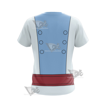 Legion Of Super Heroes Ferro Lad Blue Cosplay T-Shirt