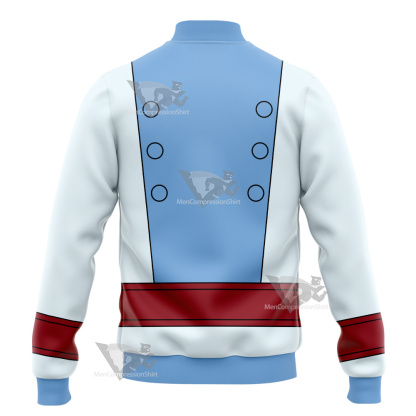 Legion Of Super Heroes Ferro Lad Blue Cosplay Varsity Jacket