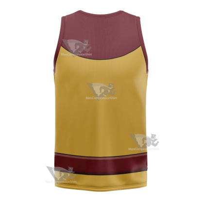 Legion Of Super Heroes Mano Yellow Cosplay Basketball Jersey
