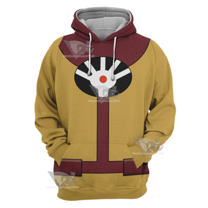 Legion Of Super Heroes Mano Yellow Cosplay Hoodie