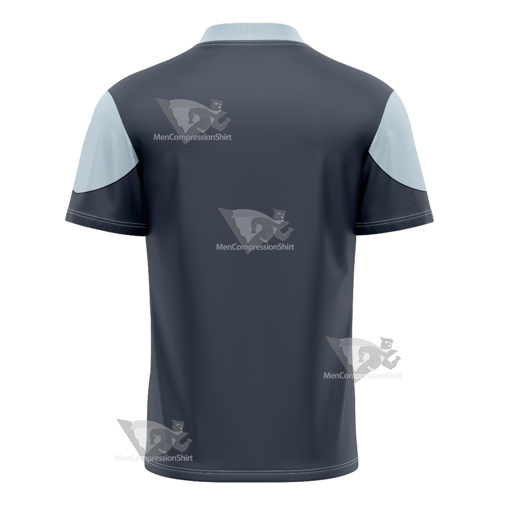 Legion Of Super Heroes Mekt Ranzz Grey Cosplay Football Jersey