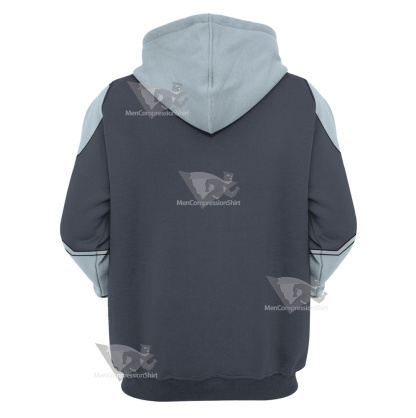 Legion Of Super Heroes Mekt Ranzz Grey Cosplay Hoodie