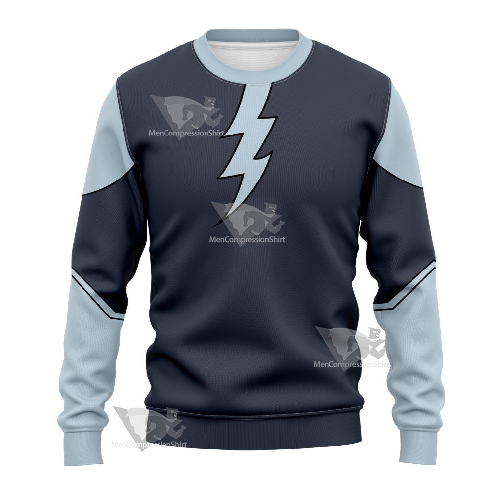 Legion Of Super Heroes Mekt Ranzz Grey Cosplay Sweatshirt