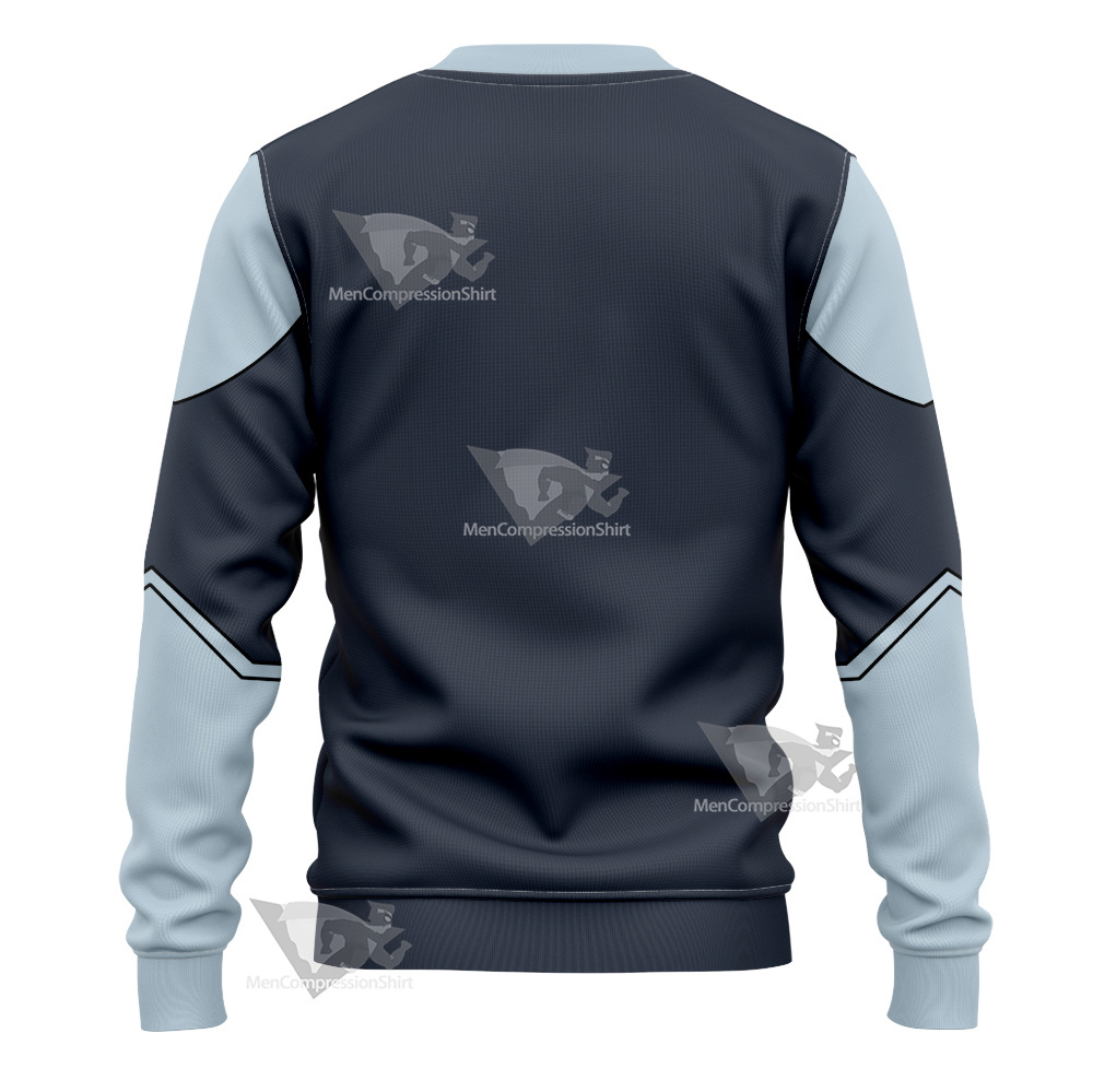 Legion Of Super Heroes Mekt Ranzz Grey Cosplay Sweatshirt