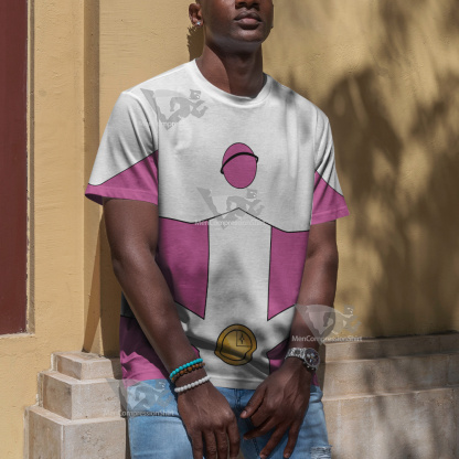 Legion Of Super Heroes Saturn Girl Pink Cosplay T-Shirt