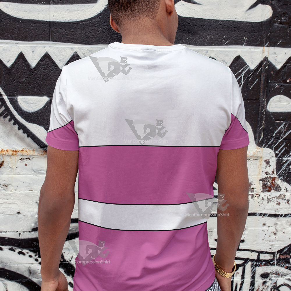 Legion Of Super Heroes Saturn Girl Pink Cosplay T-Shirt