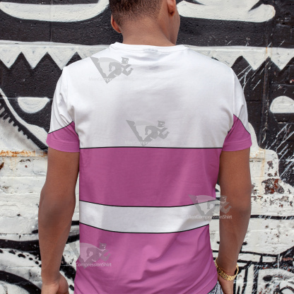 Legion Of Super Heroes Saturn Girl Pink Cosplay T-Shirt