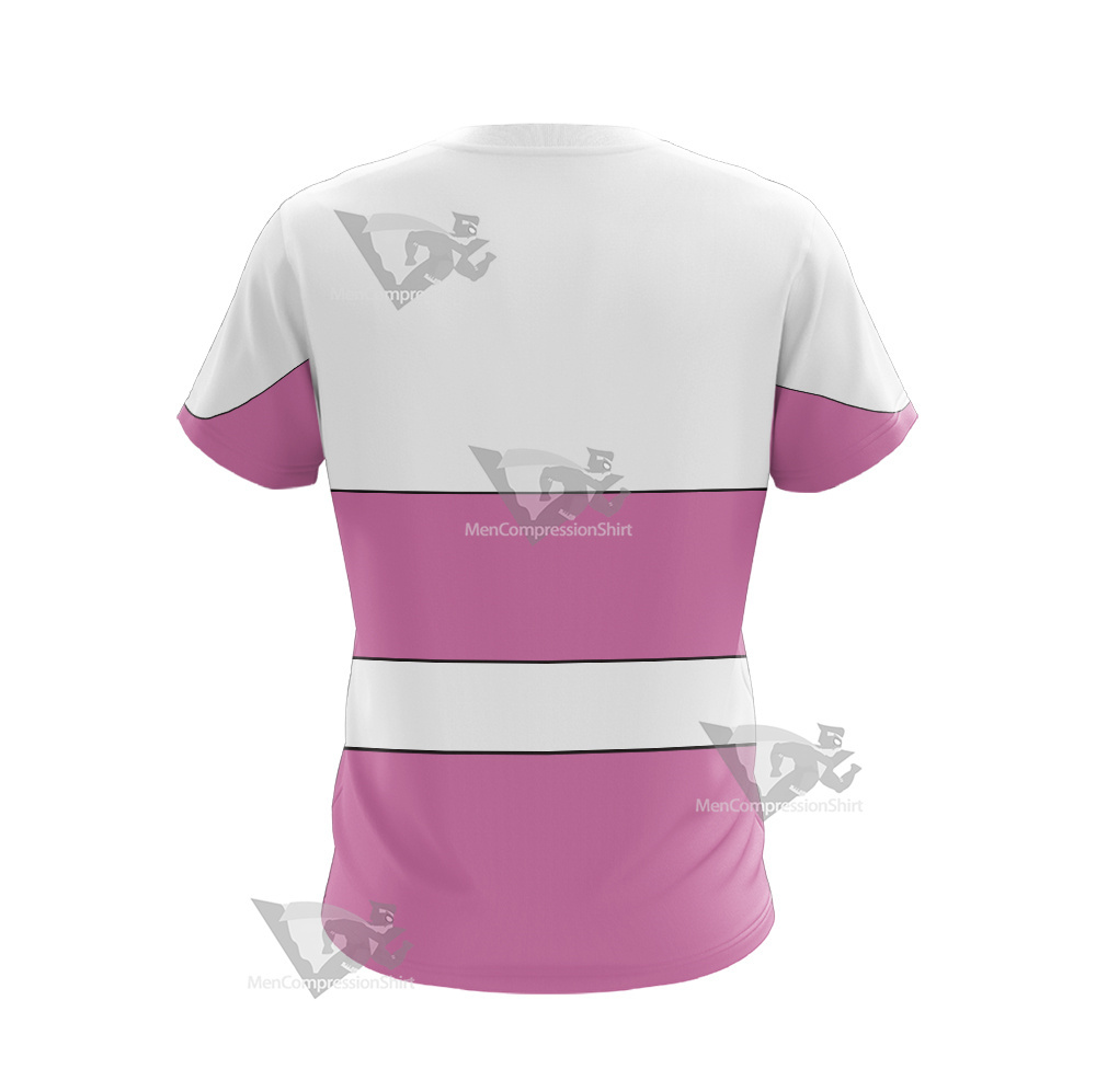 Legion Of Super Heroes Saturn Girl Pink Cosplay T-Shirt