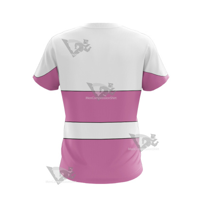 Legion Of Super Heroes Saturn Girl Pink Cosplay T-Shirt