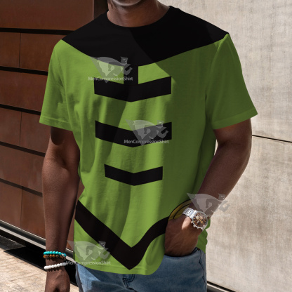 Legion Of Super Heroes Shrinking Violet Green Cosplay T-Shirt