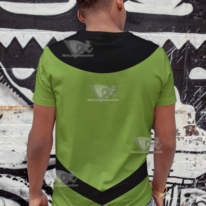 Legion Of Super Heroes Shrinking Violet Green Cosplay T-Shirt