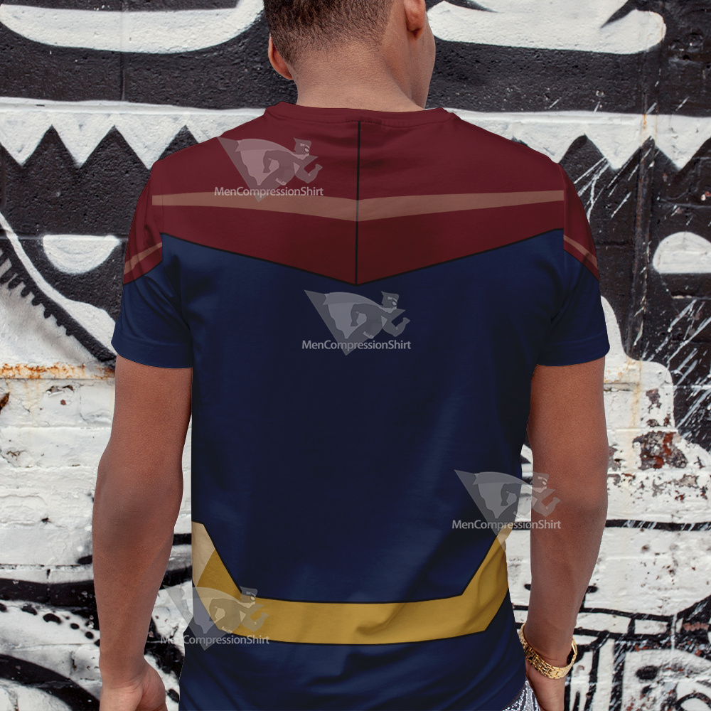 Legion Of Super Heroes Superman X Red Cosplay T-Shirt