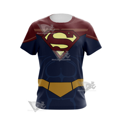 Legion Of Super Heroes Superman X Red Cosplay T-Shirt