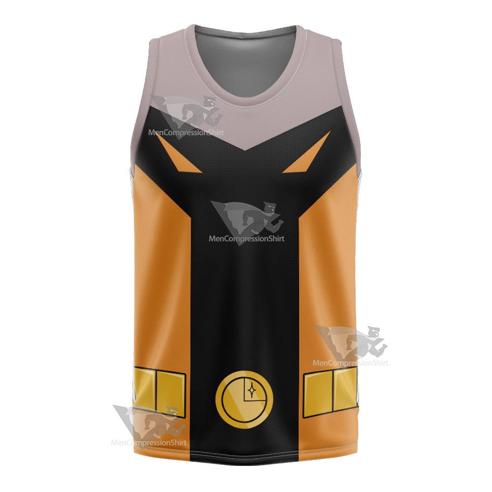 Legion Of Super Heroes Timber Wolf Orange Cosplay Basketball Jersey