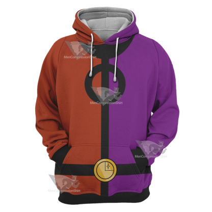 Legion Of Super Heroes Triplicate Girl Merged Cosplay Hoodie