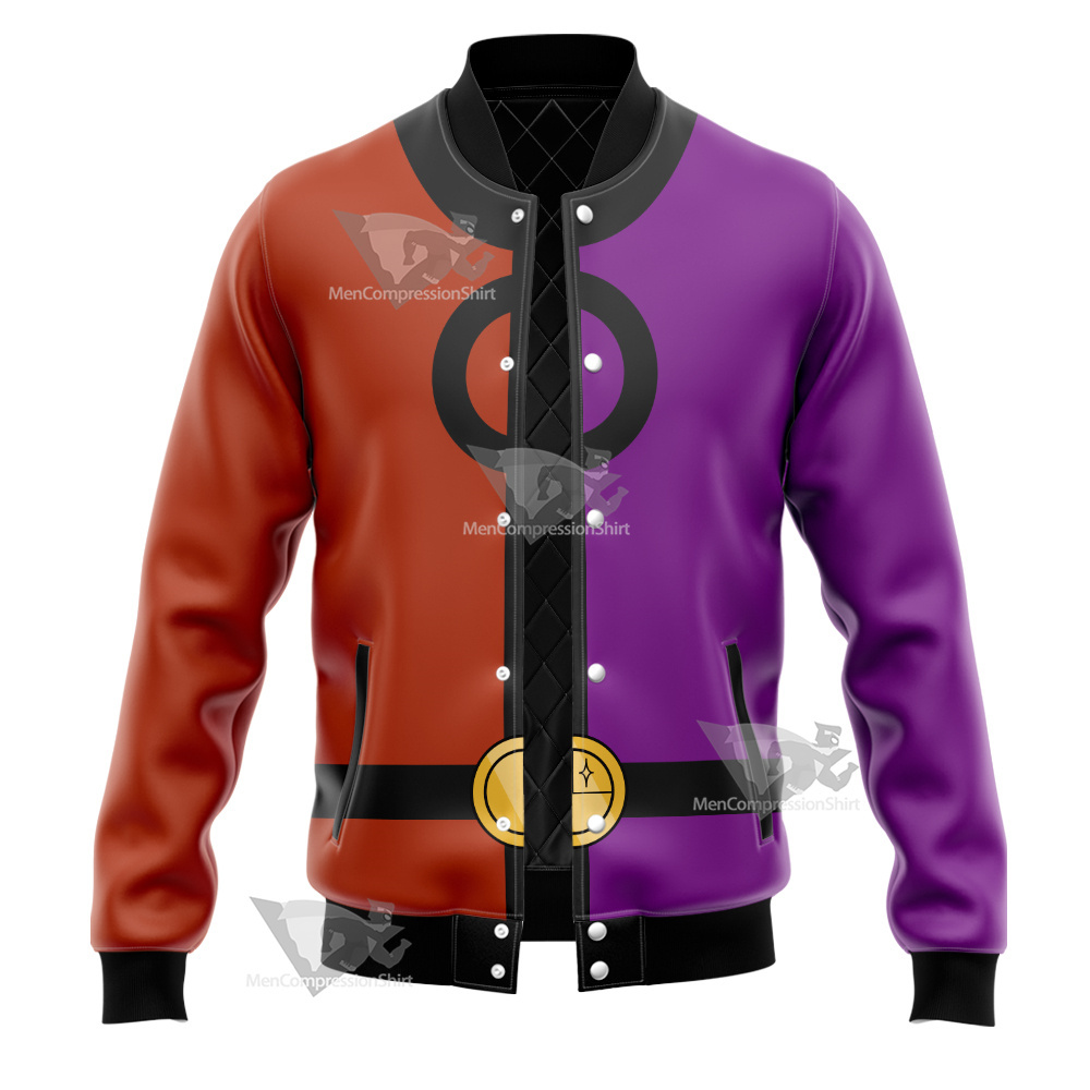 Legion Of Super Heroes Triplicate Girl Merged Cosplay Varsity Jacket