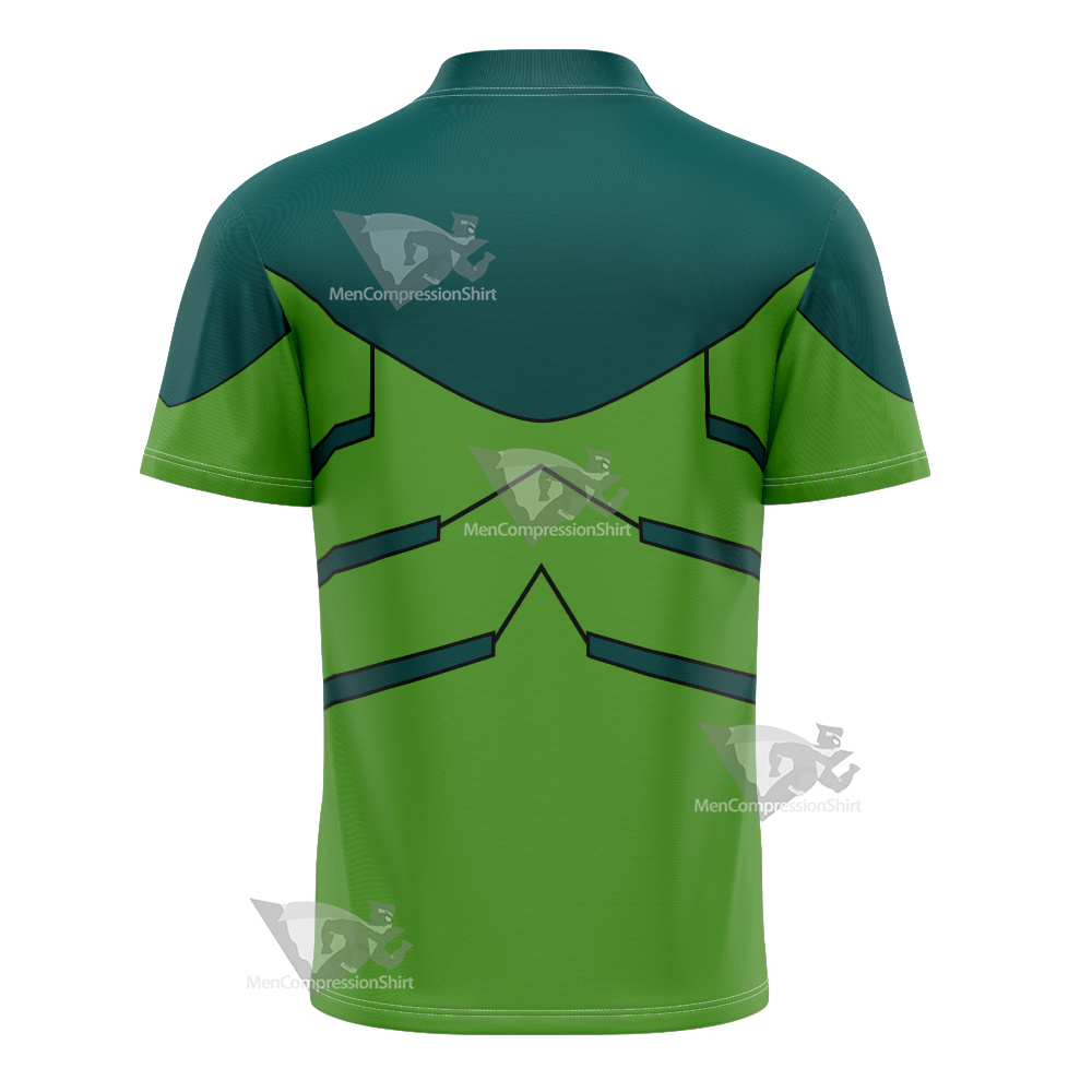 Legion Of Superheroes Chameleon Boy Green Cosplay Football Jersey