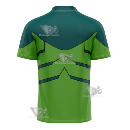 Legion Of Superheroes Chameleon Boy Green Cosplay Football Jersey