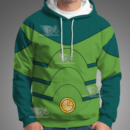 Legion Of Superheroes Chameleon Boy Green Cosplay Hoodie