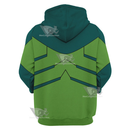 Legion Of Superheroes Chameleon Boy Green Cosplay Hoodie