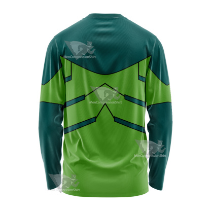 Legion Of Superheroes Chameleon Boy Green Cosplay Long Sleeve Shirt