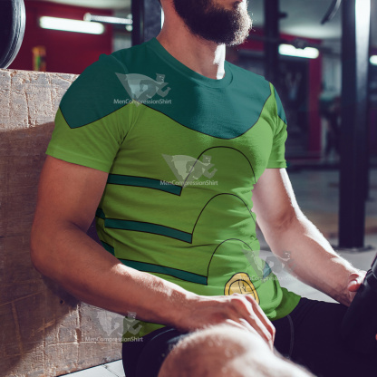 Legion Of Superheroes Chameleon Boy Green Cosplay T-Shirt