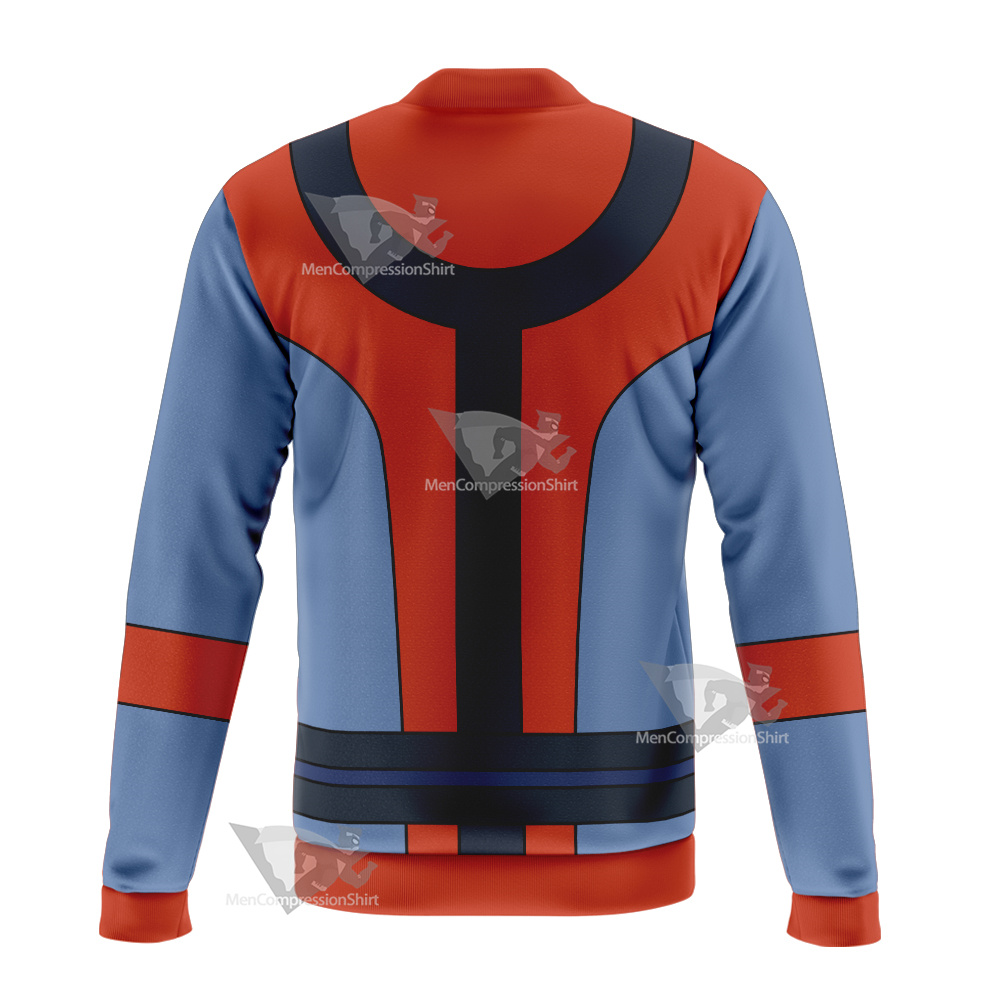 Legion Of Superheroes Colossal Boy Red Cosplay Bomber Jacket