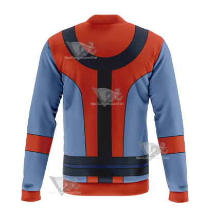 Legion Of Superheroes Colossal Boy Red Cosplay Bomber Jacket