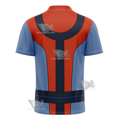 Legion Of Superheroes Colossal Boy Red Cosplay Football Jersey