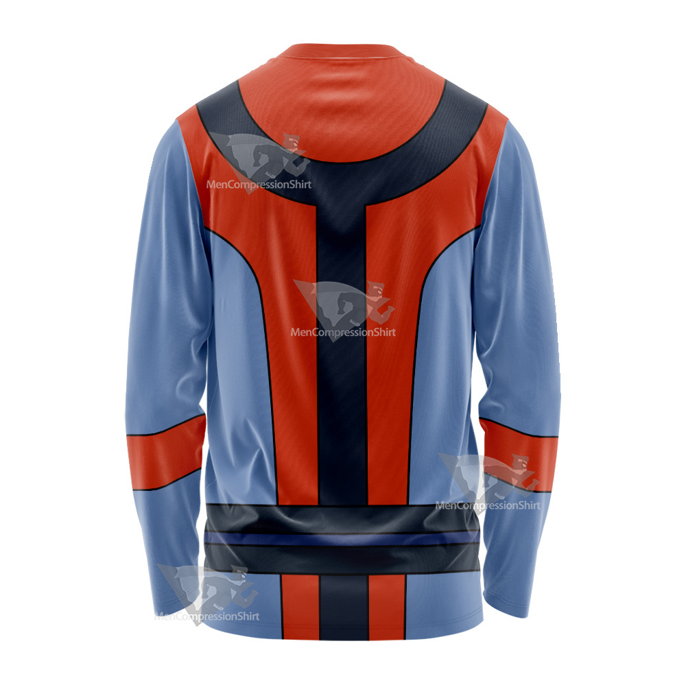 Legion Of Superheroes Colossal Boy Red Cosplay Long Sleeve Shirt