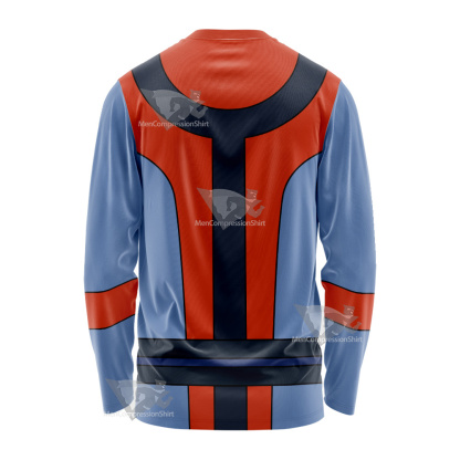 Legion Of Superheroes Colossal Boy Red Cosplay Long Sleeve Shirt