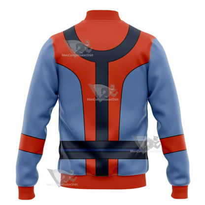 Legion Of Superheroes Colossal Boy Red Cosplay Varsity Jacket