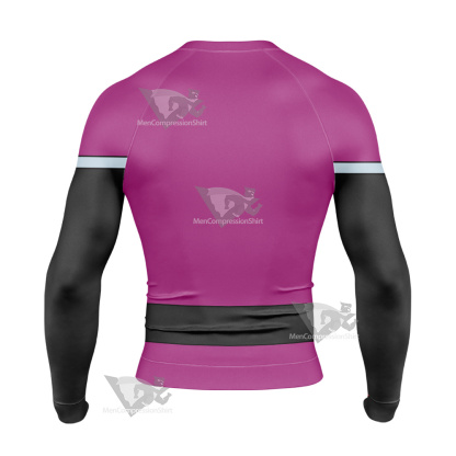 Legion Of Superheroes Element Lad Long Sleeve Compression Shirt