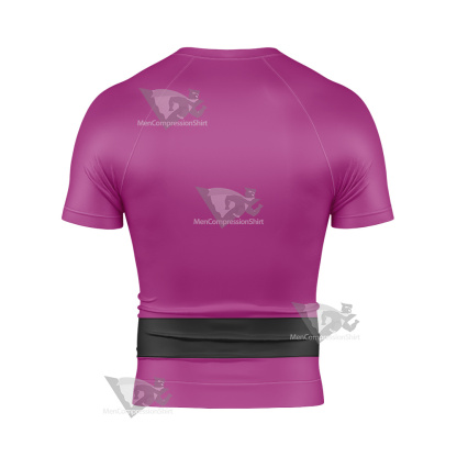 Legion Of Superheroes Element Lad Short Sleeve Compression Shirt