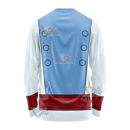 Legion Of Superheroes Ferro Lad Blue Cosplay Long Sleeve Shirt