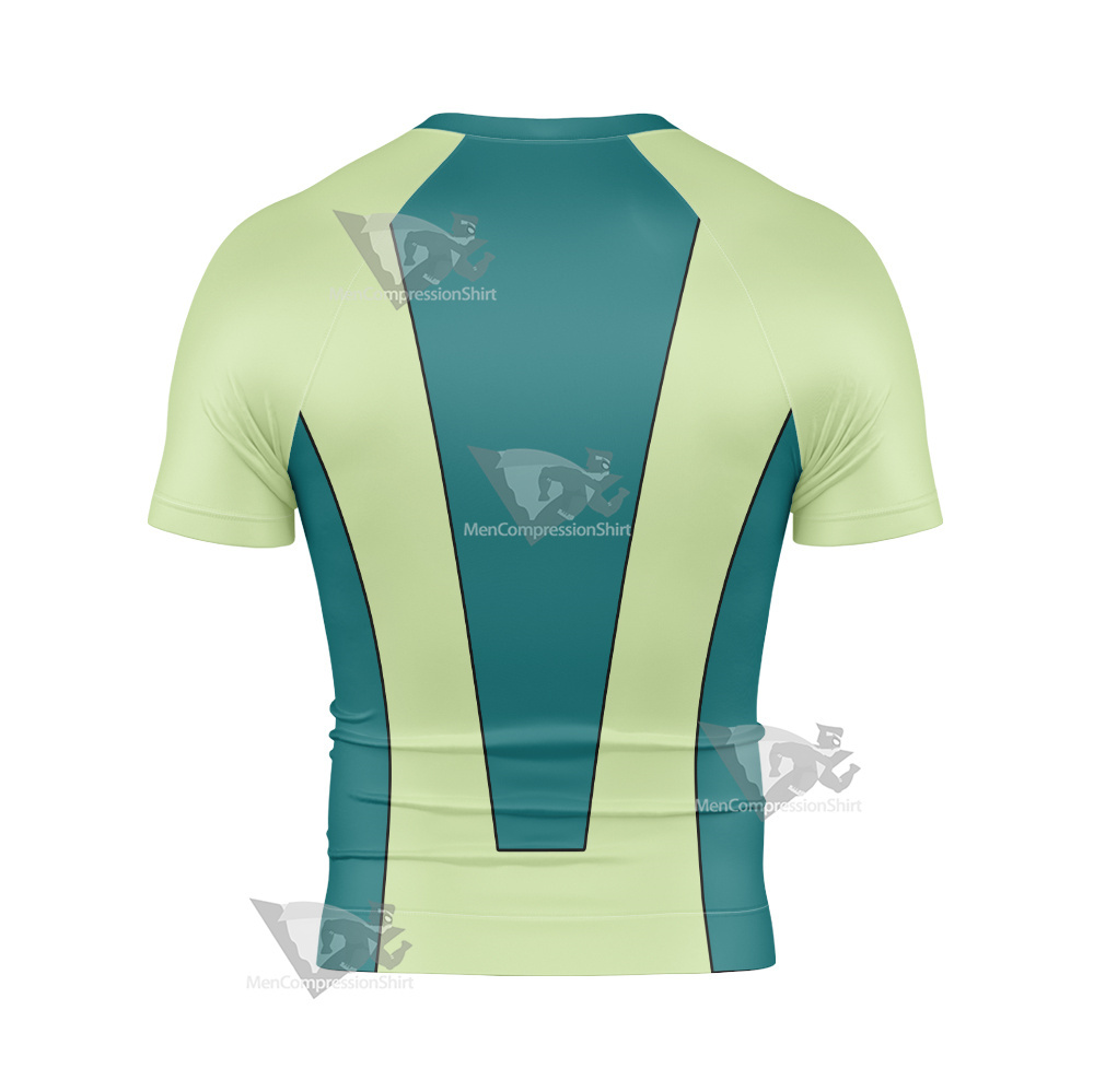 Legion Of Superheroes Nemesis Kid Short Sleeve Compression Shirt