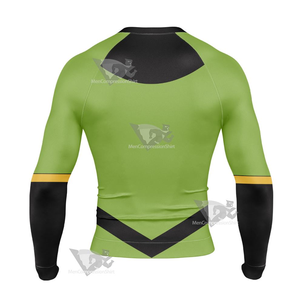 Legion Of Superheroes Shrinking Violet Long Sleeve Compression Shirt