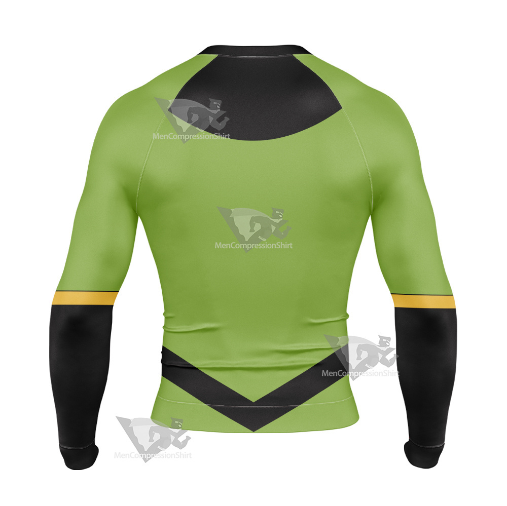 Legion Of Superheroes Shrinking Violet Long Sleeve Compression Shirt