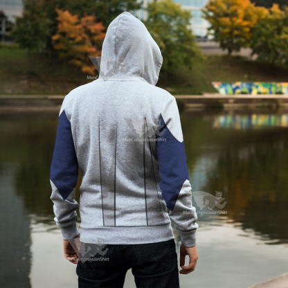Legion Of Superheroes Star Boy Cosplay Zip Up Hoodie