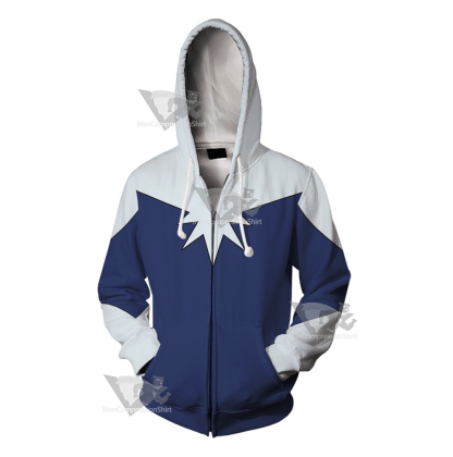 Legion Of Superheroes Star Boy Cosplay Zip Up Hoodie