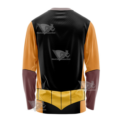 Legion Of Superheroes Timber Wolf Orange Cosplay Long Sleeve Shirt