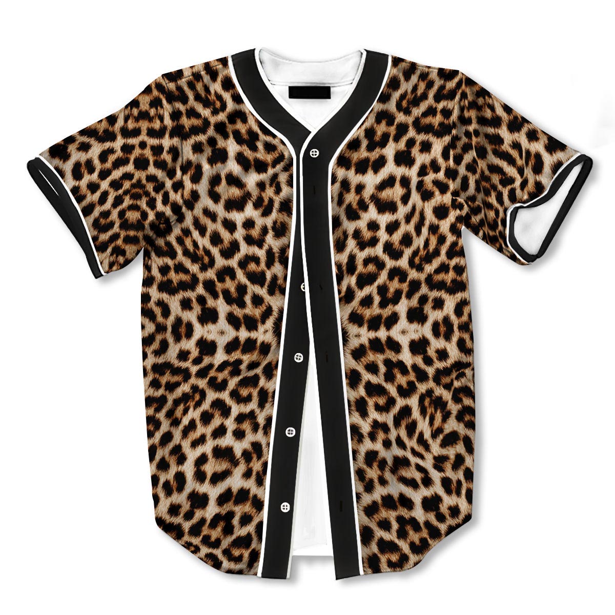 Leopard Pattern Baseball Jerseys