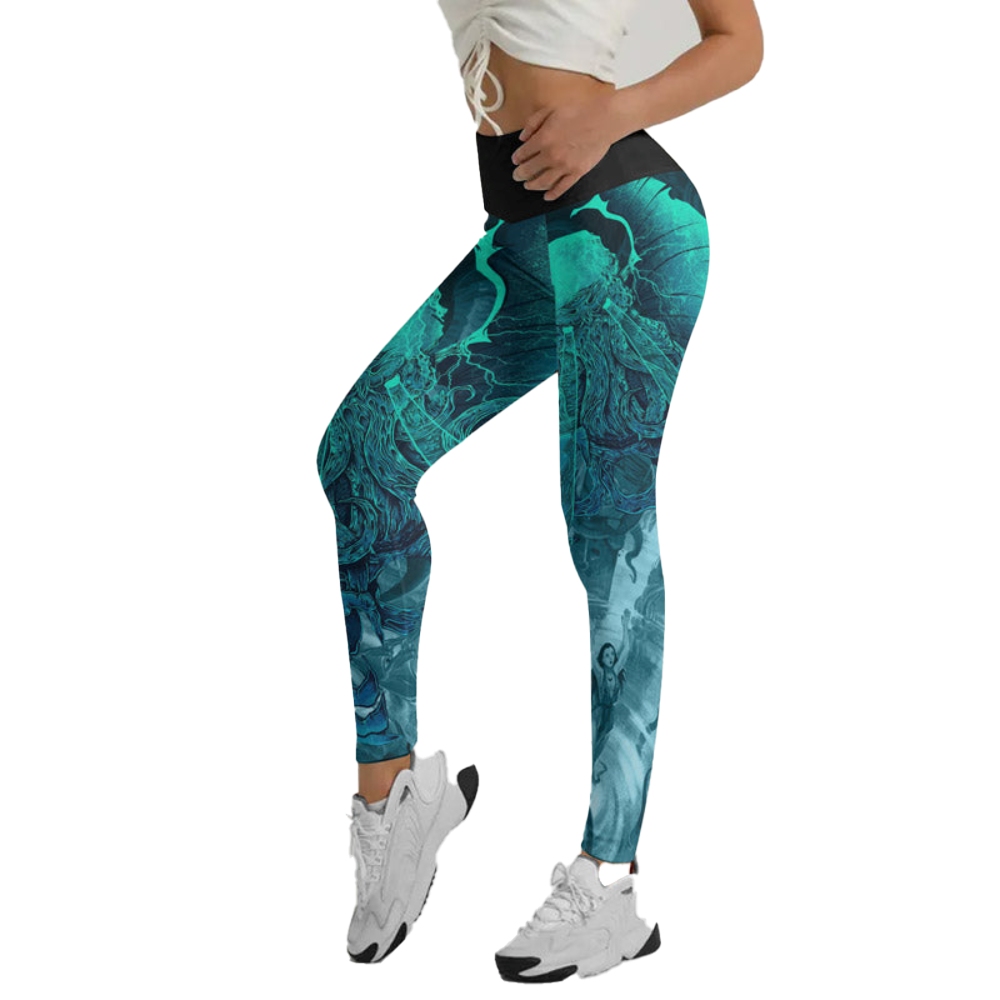 Leviathan Of Madness Women Compression Legging