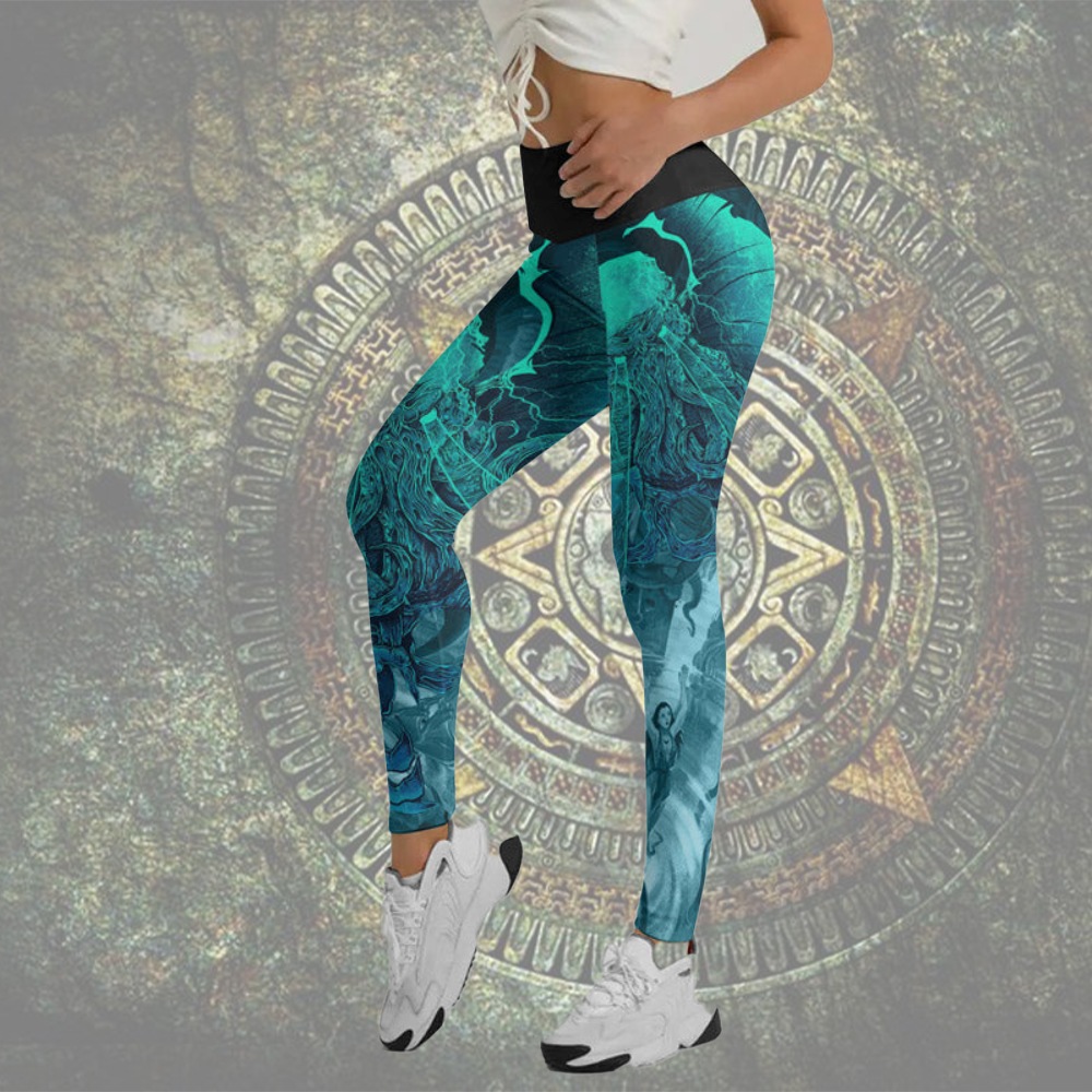 Leviathan Of Madness Women Compression Legging