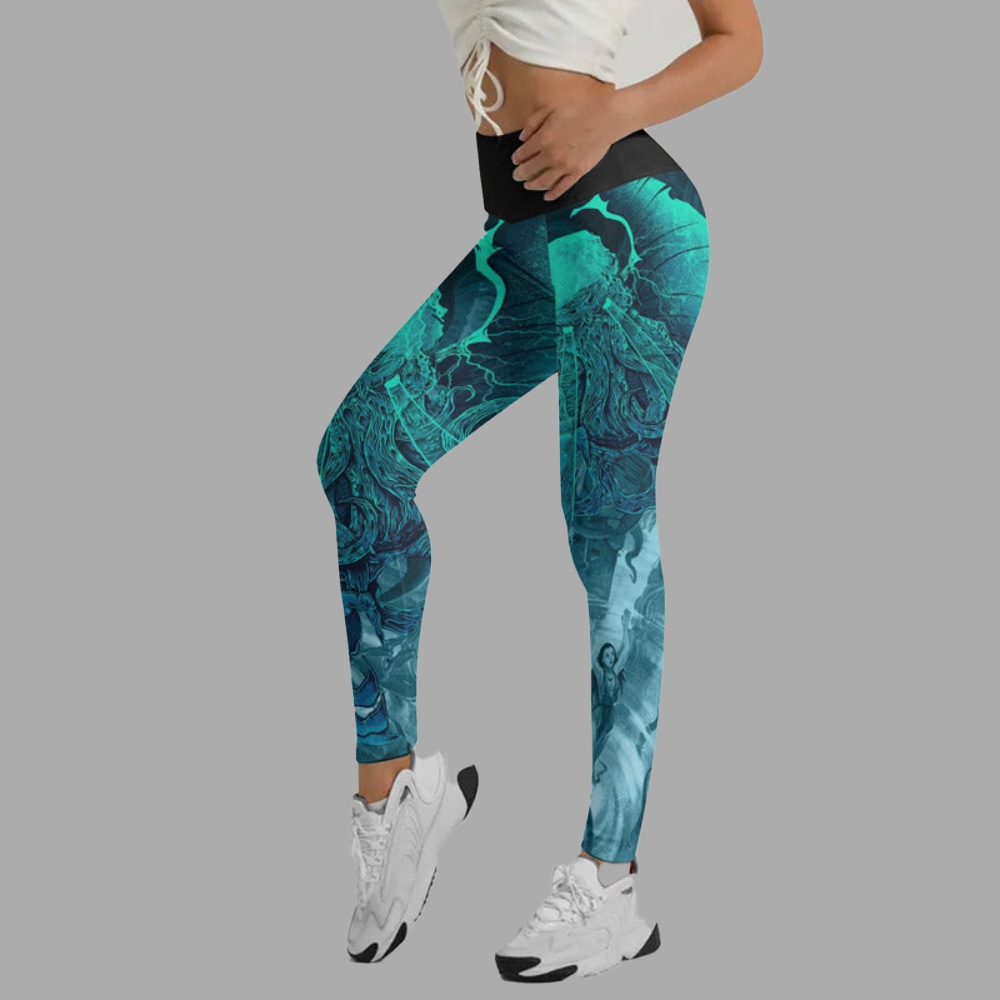 Leviathan Of Madness Women Compression Legging