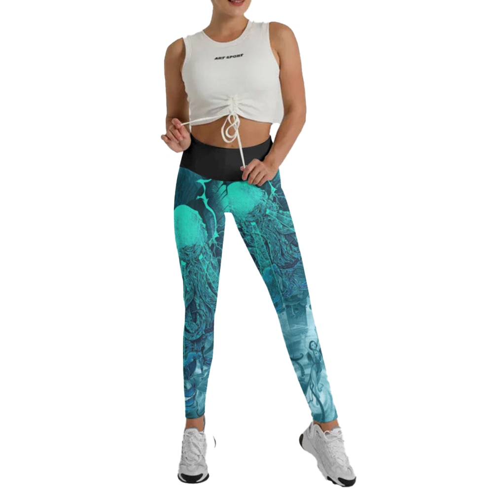 Leviathan Of Madness Women Compression Legging