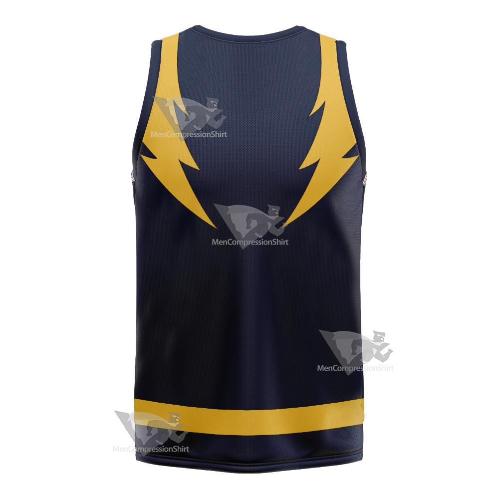 Dc Lightning Lad Yellow Cosplay Basketball Jersey