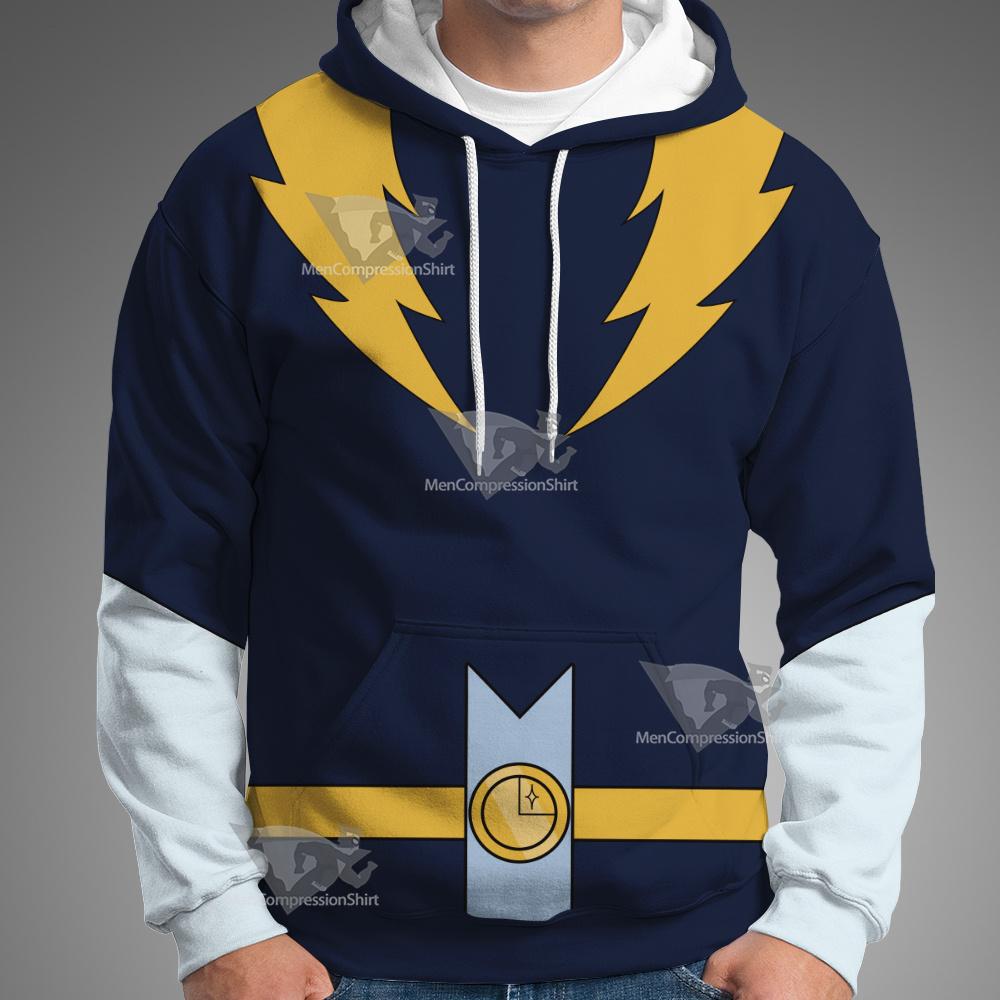 Dc Lightning Lad Yellow Cosplay Hoodie